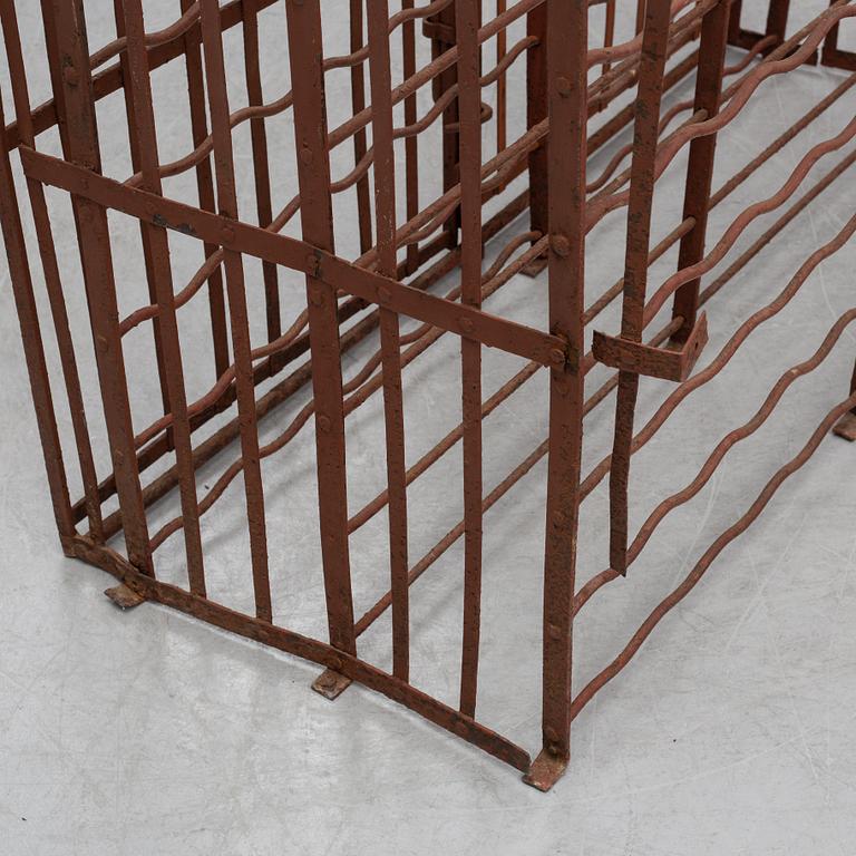 A 20th century wine stand.