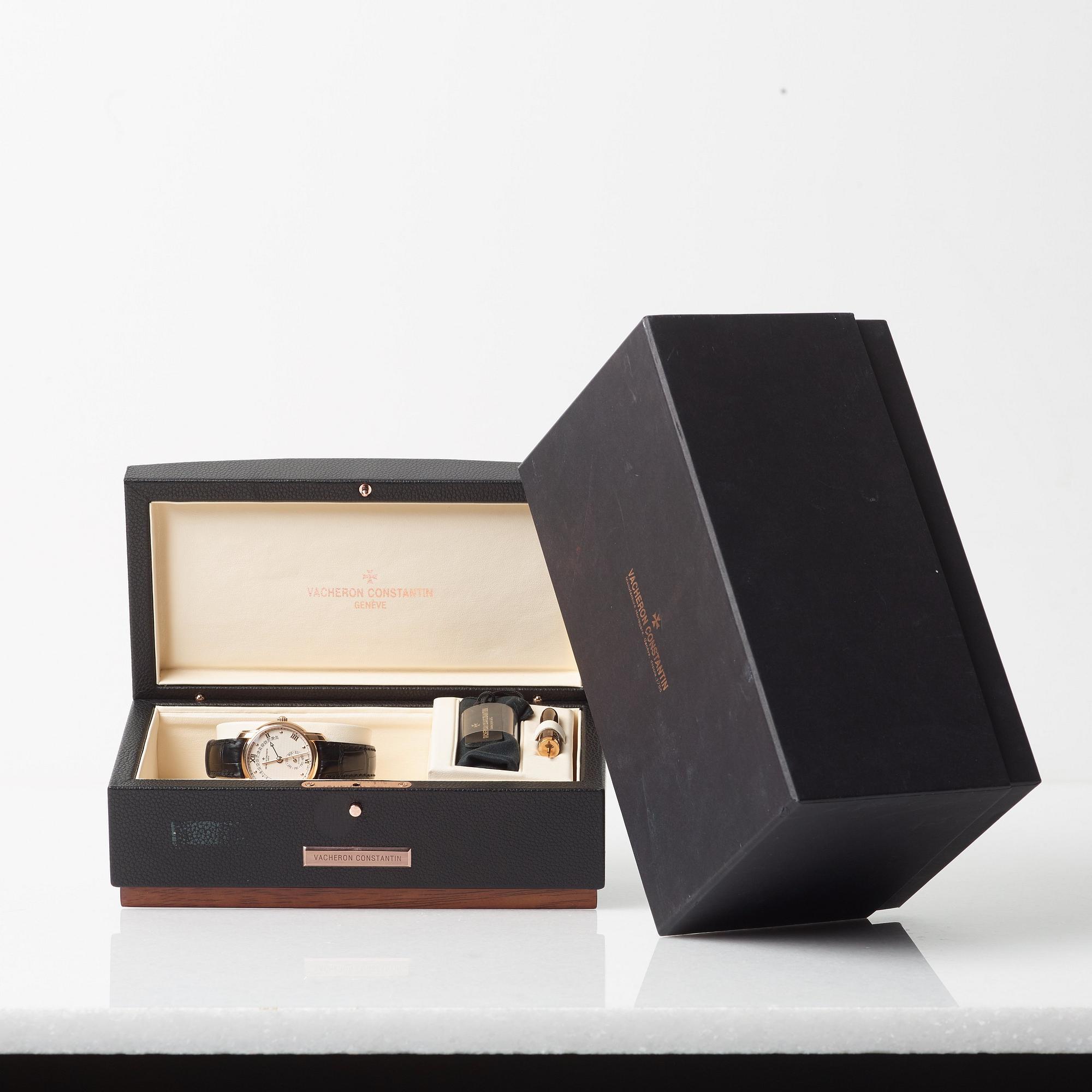 VACHERON CONSTANTIN, Genève, Patrimony 31 Day Retrograde, wristwatch, 37 mm,