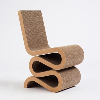 Frank Gehry, "Wiggle side chair", Vitra, efter 1972.