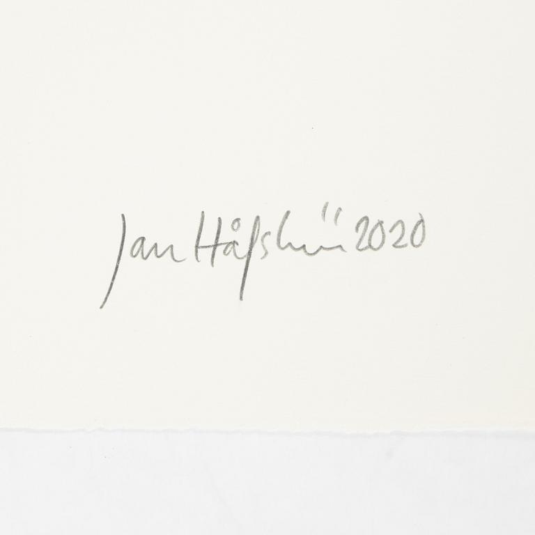 Jan Håfström, färgetsning, 2020, signerad 45/50.