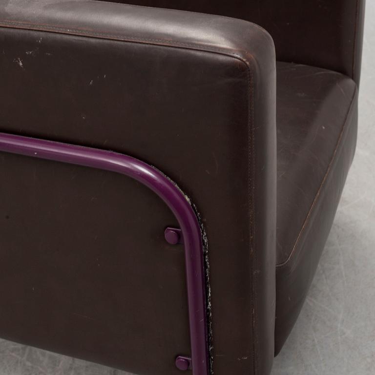 GUNNAR ASPLUND, fåtöljer, 1 par,  "GA-2", Källemo, 1900-talets andra hälft.