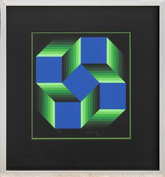 Victor Vasarely, "Malom petit".