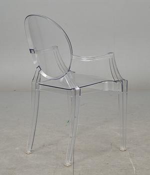 KARMSTOL, "Louis Ghost", Philippe Starck för Kartell.