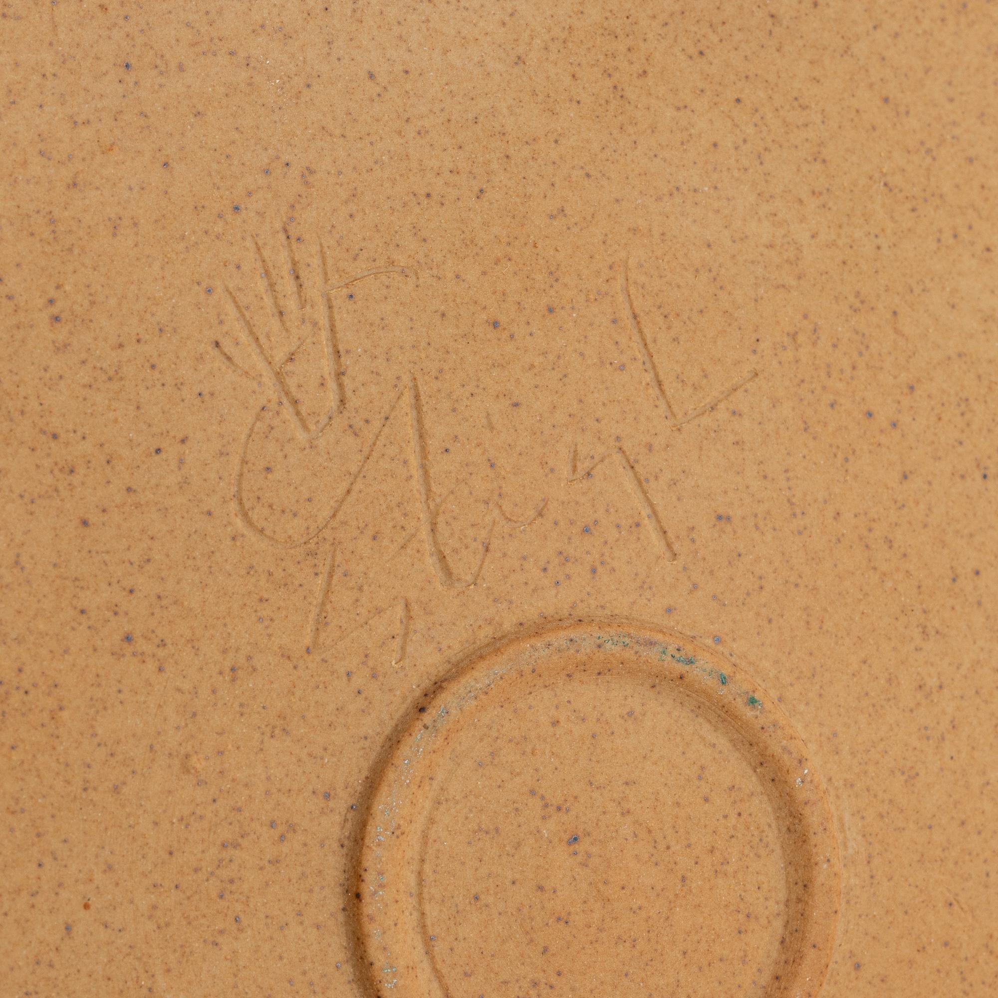 Stig Lindberg, a vase, Gustavsbergs studio.