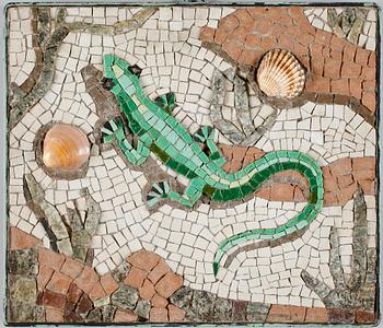 AKKE HUGH MALMESTRÖM, väggrelief, sign á tergo och dat 1961.