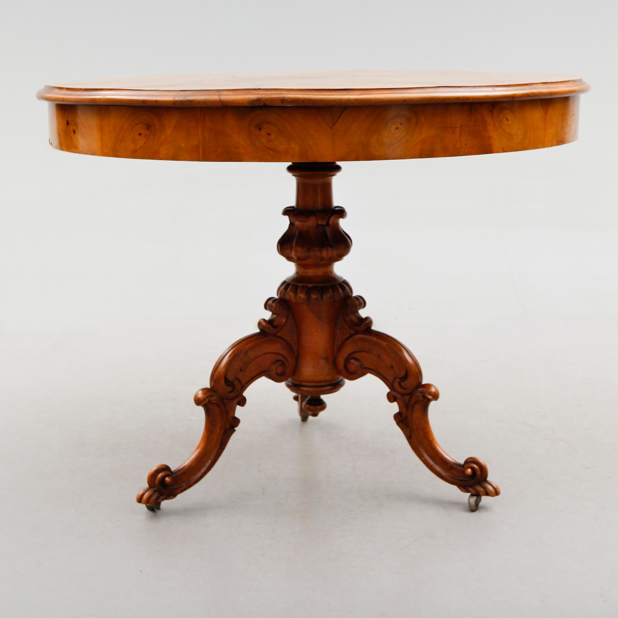 BORD, 1800-talets andra hälft.