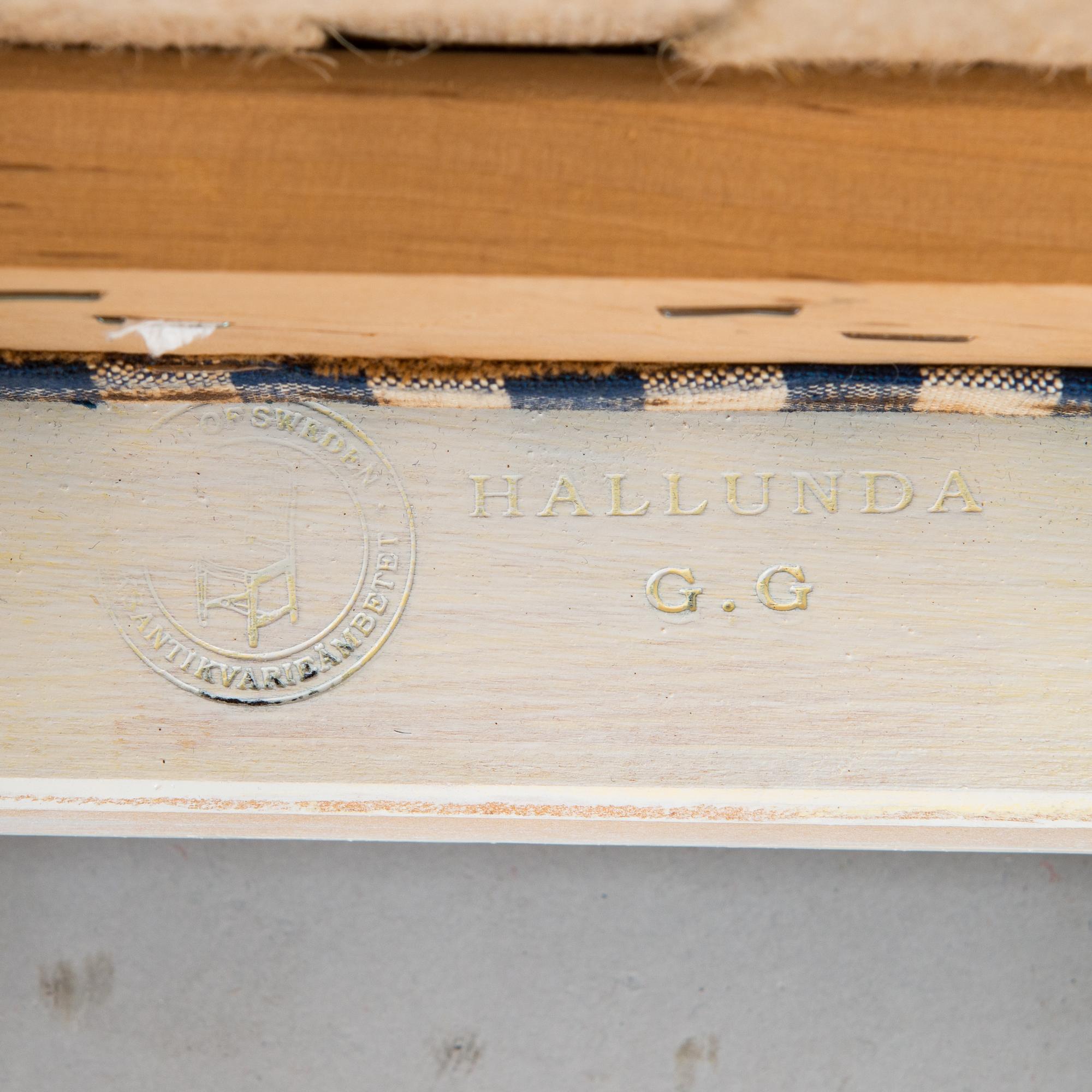 Fällbord, "Björnsholm", och stol, "Hallunda", IKEA, 1700-tals serien, 1990-tal.