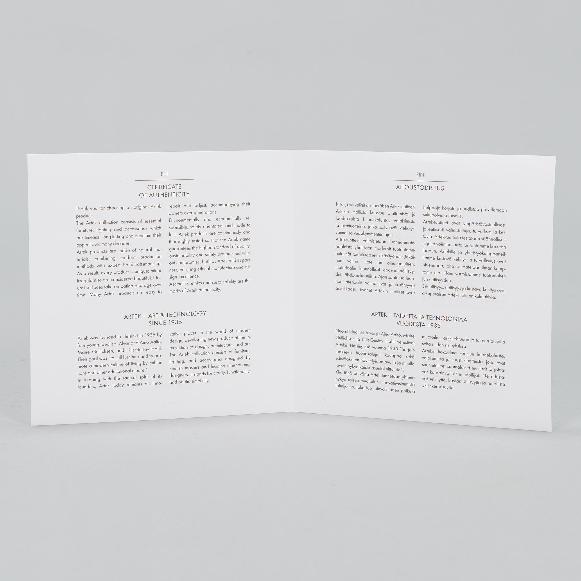 Alvar Aalto, tarjoiluvaunu, malli 901 Honey Special Edition 2021.