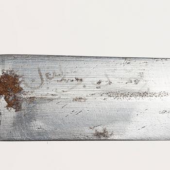 A silver niello miniature dagger, probably Caucasus, circa 1880-1890.