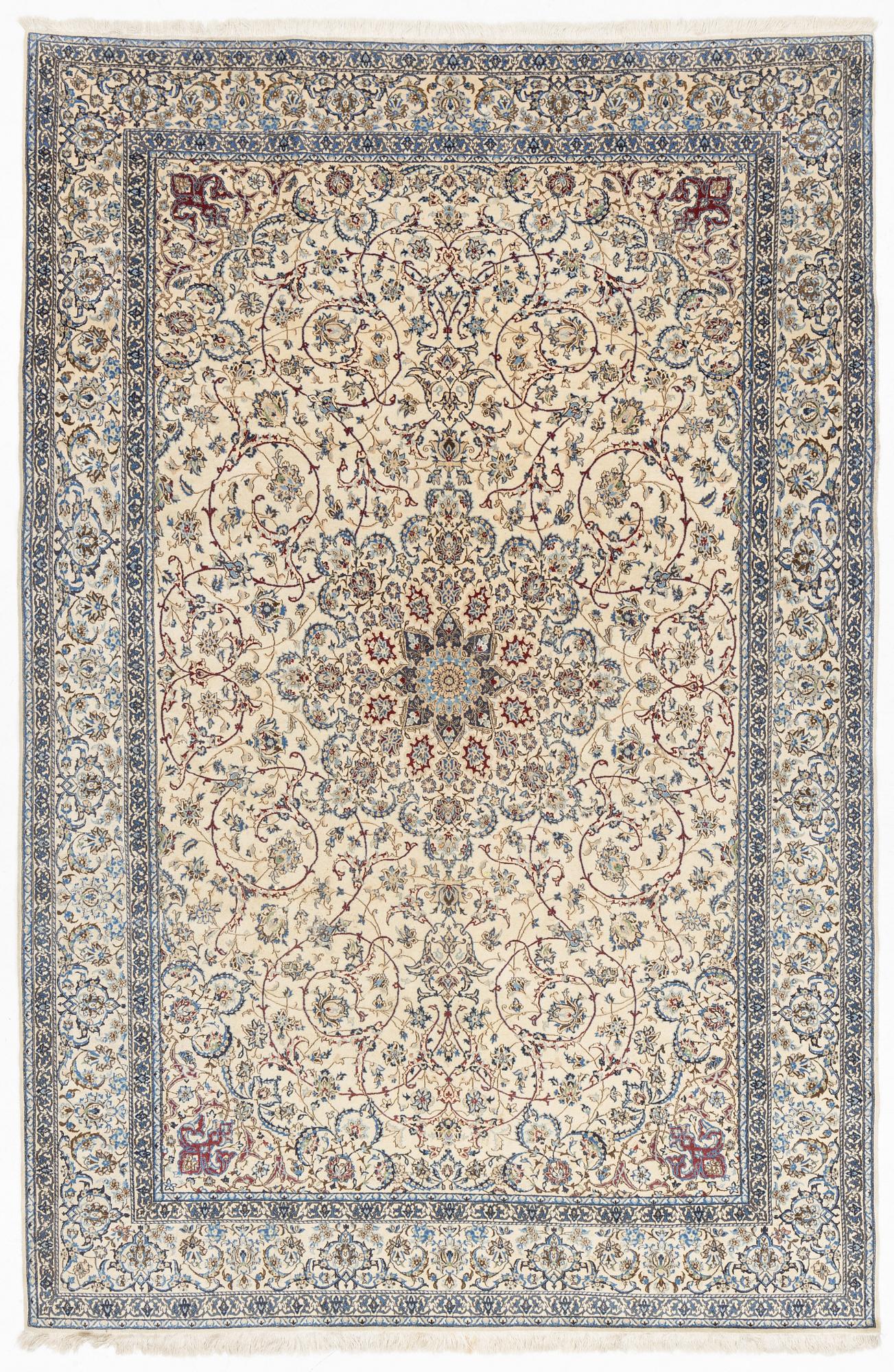 Matta, Nain, 6 Laa, part silk,  ca 317 x 205.