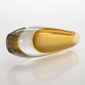 Gunnel Nyman, maljakko, signeerattu G. Nyman Nuutajärvi Notsjö -53.