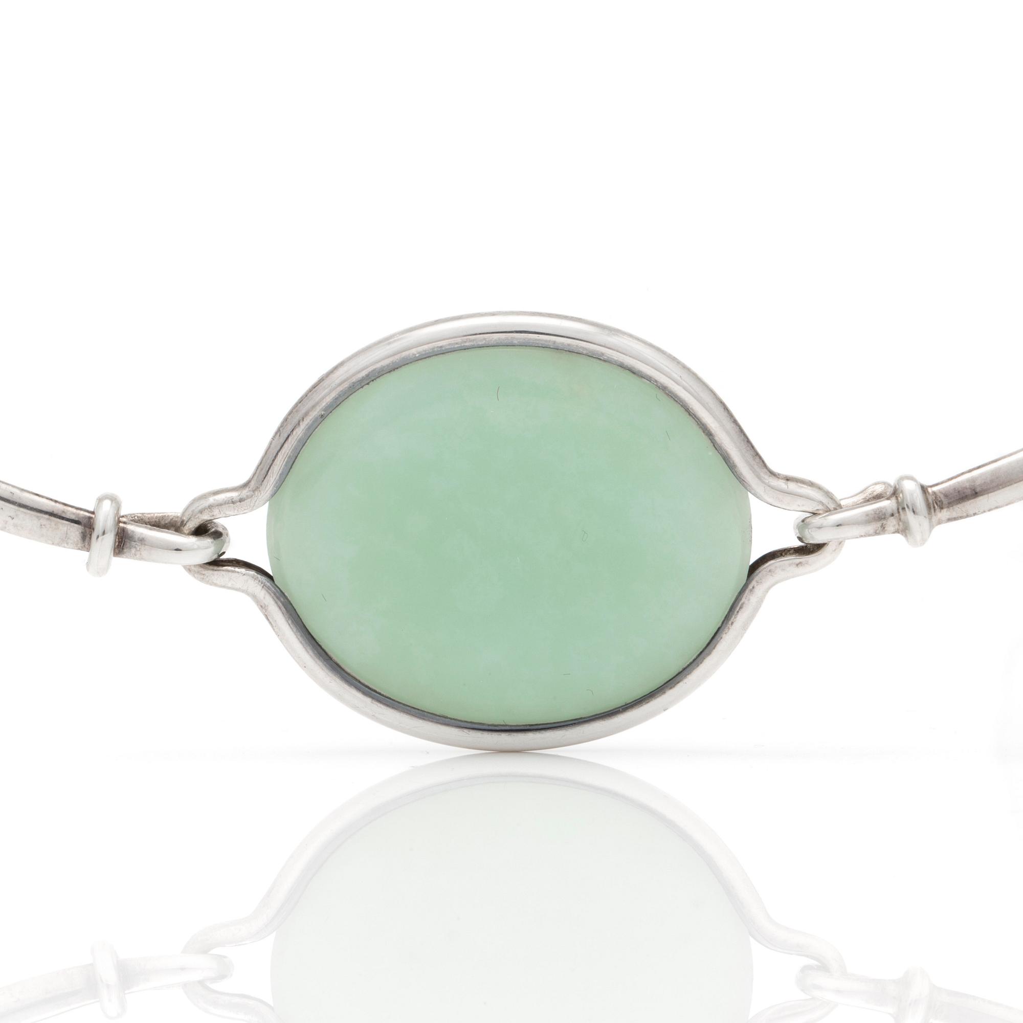 VIVIANNA TORUN BÜLOW-HÜBE, a necklace with green agate, 2009.