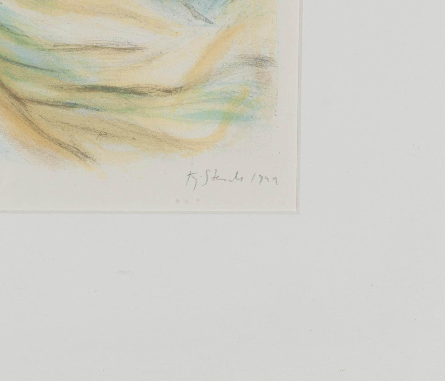 KAJ STENVALL, litografi, signerad och daterad 1994, numrerad 106/150.