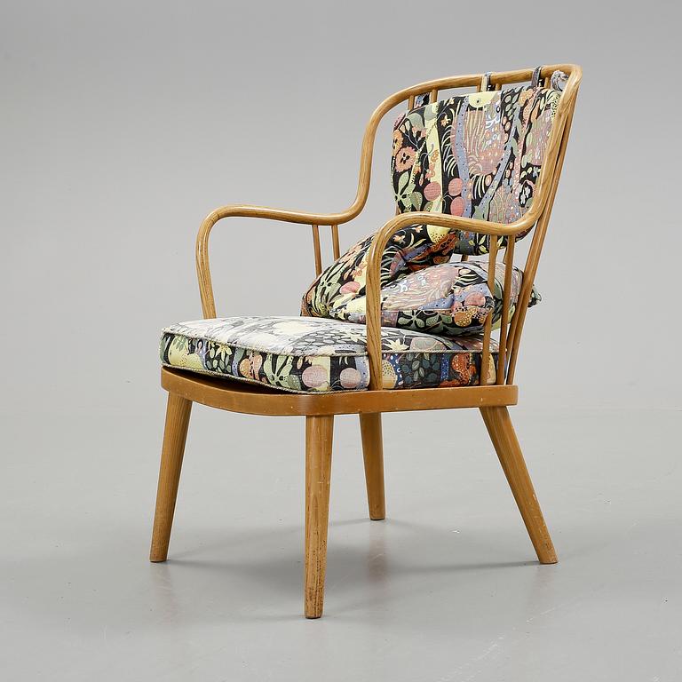 FÅTÖLJ, Kocks Snickerifabriker, Trelleborg, 1940-tal.