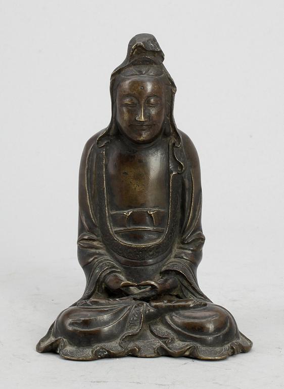 BUDDHASTATYETT, brons, ostasien, 1900-tal.