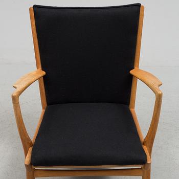 A Hans J Wegner oak "AP16", AP chair from Denmark.