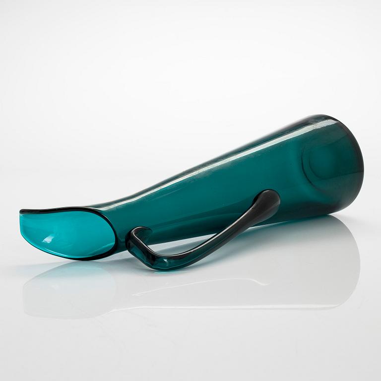 Nanny Still, A set of mid 20th century  jug and 6 goblets, T/335, for Riihimäki Glasswork. In production 1950-1970.