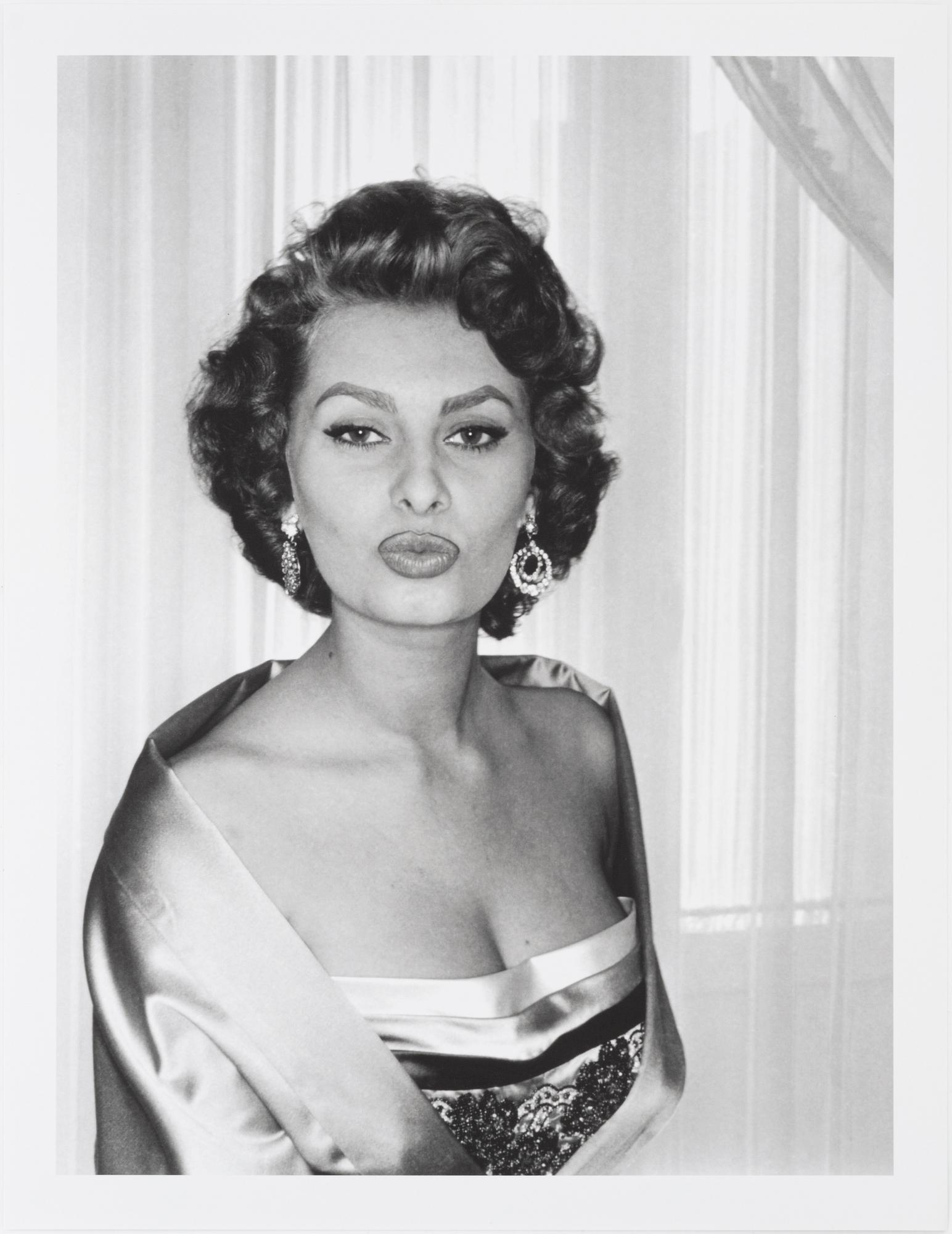 Per-Olow Anderson, "Sophia Loren photographed 1955 in Rome".