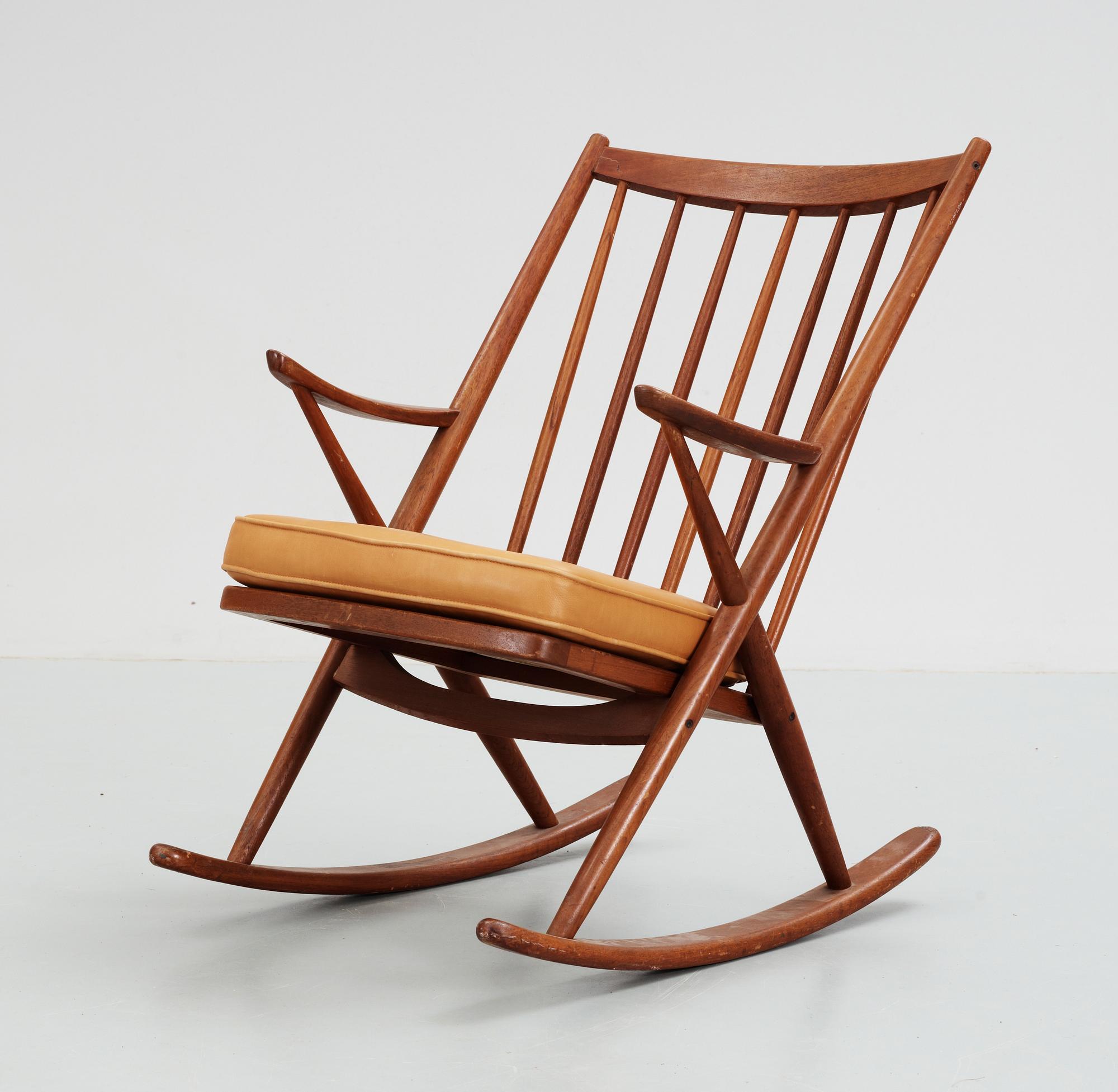 GUNGSTOL, design Frank Reenskaug, Bramin Møbler, modell: 182.