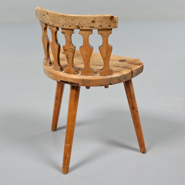 STOL, allmoge, 1800-tal.