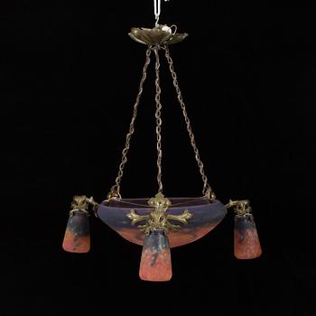 TAKLAMPA, jugend, Daum Nancy, Frankrike, 1900-talets början.