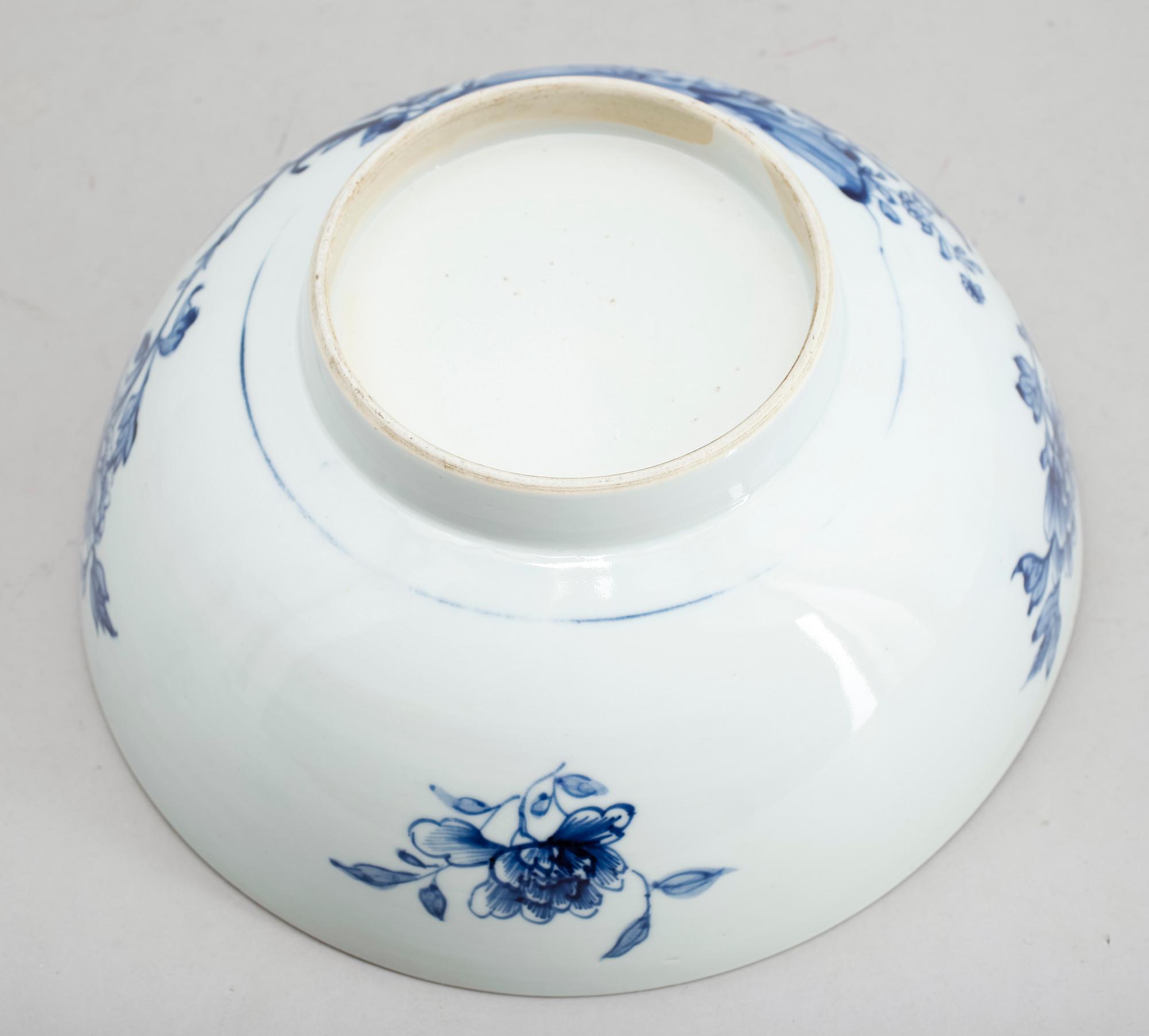 BÅLSKÅL, porslin, Kina, troligen 1800-tal.