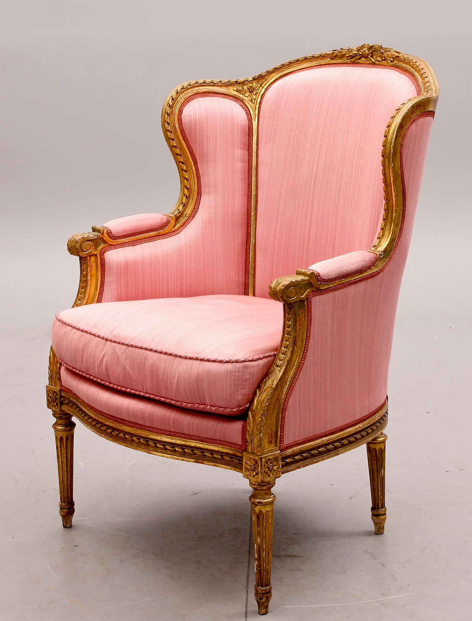 BERGERE, Louis XVI-stil, 1900-tal.