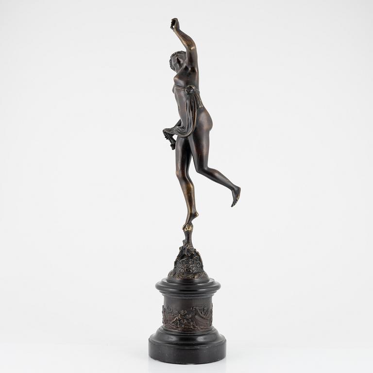 Giambologna, after, sculpture, bronze, signed.