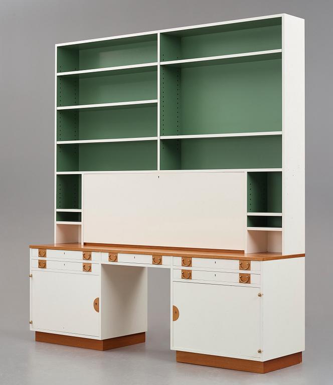 Josef Frank, a bookcase including a folding desk, a special version of modell 2255, Svenskt Tenn, Sweden.