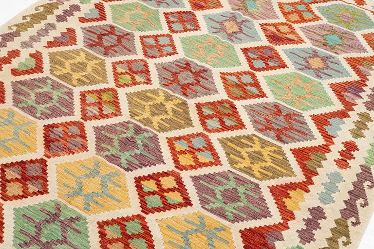 Kelim, modern, ca 240 x 170 cm.