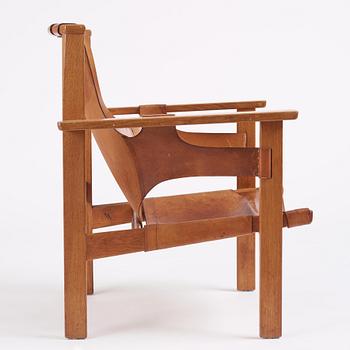 Carl-Axel Acking, a first edition "Trienna", easy chair, cabinetmaker Torsten Schollin, 1950s. Provenance Carl Axel Acking.