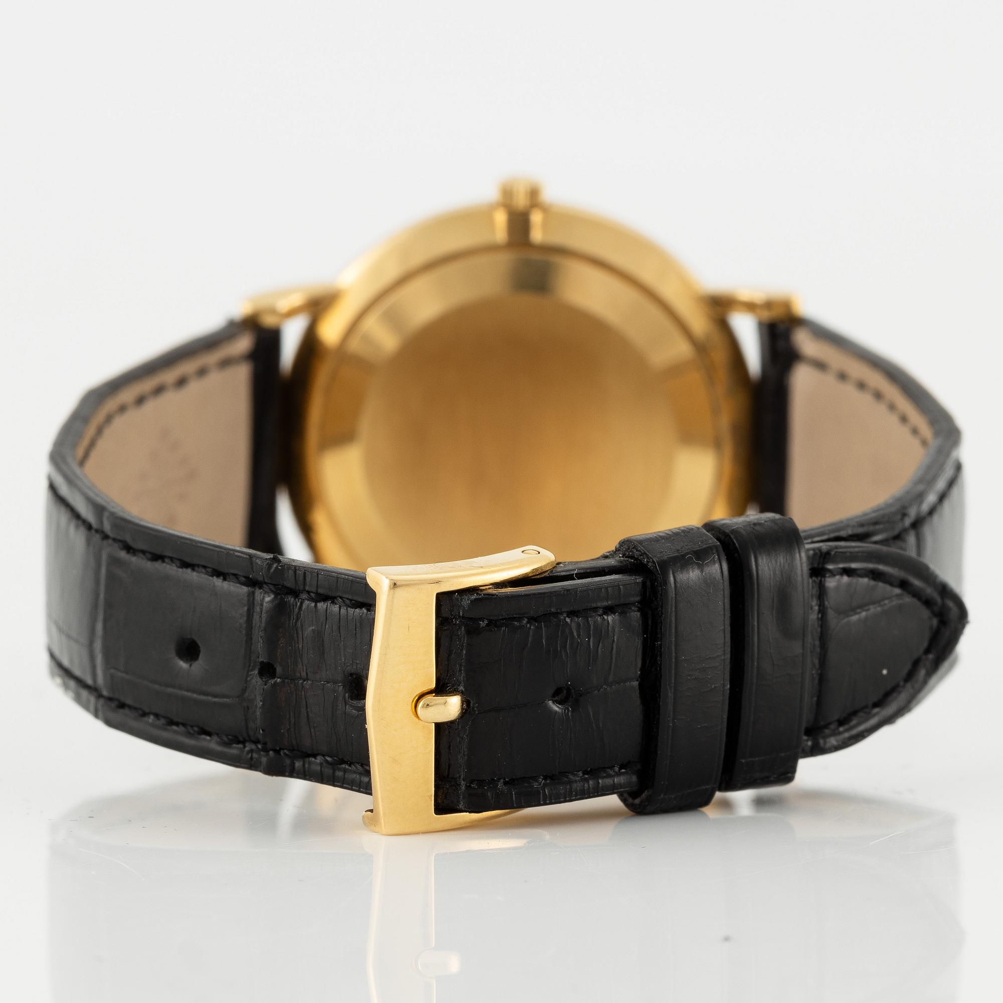 Patek Philippe, Calatrava, "Clous de Paris", armbandsur, 33 mm.