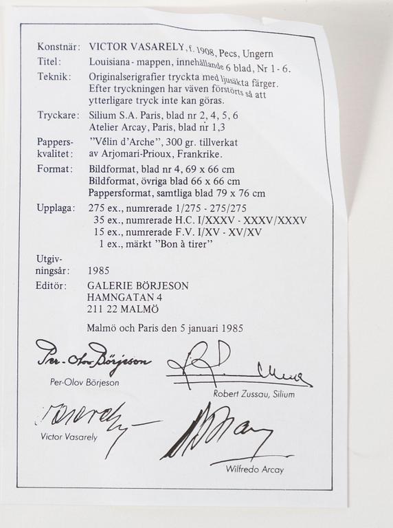 Victor Vasarely, "Louisiana 2".