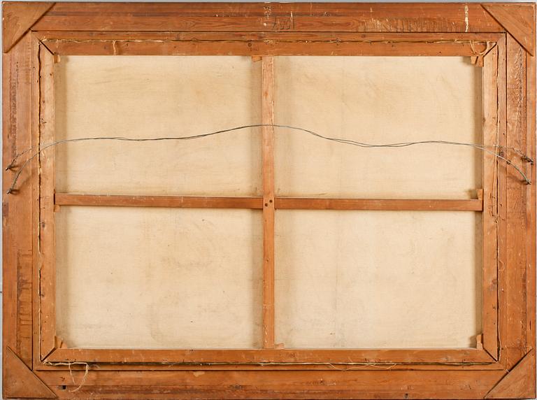 D V SEIJPVELDT, olja på duk, signerad.