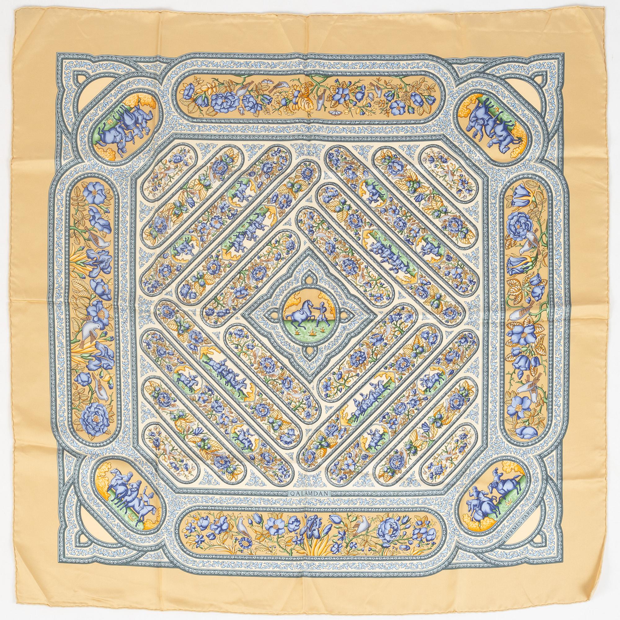 Hermès, scarf, "Qalamdan".