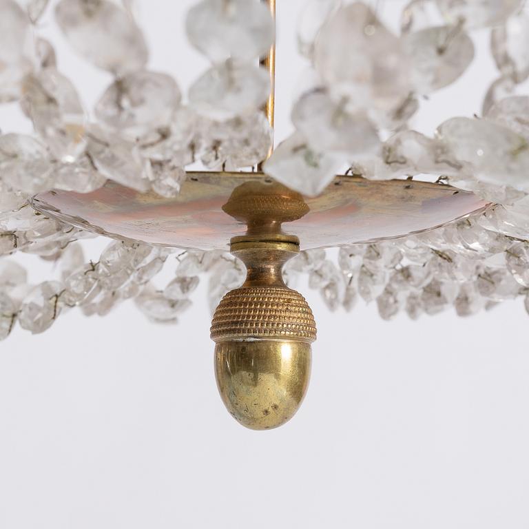 Chandelier. Karl Johan, first half of the 19th century.