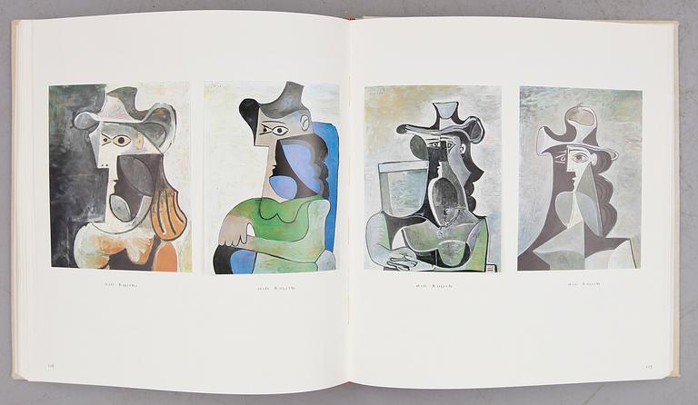 BOK: Picasso Les Dames de Mougins, Secrets d'Alcove d'un Atelier, Paris, 1964. Nr 94 av bibliofilupplaga.