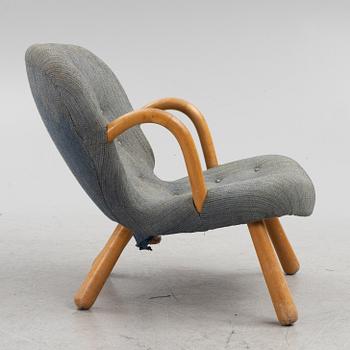 Fåtölj, "Clam Chair" / "Muslinge", 1940/50-tal.