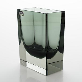 Kaj Franck, Galss vase model KF 262, signed K. Franck, Nuutajärvi Notsjö -62.