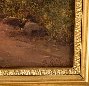 Victor Rolyat, oil on canvas, signed.