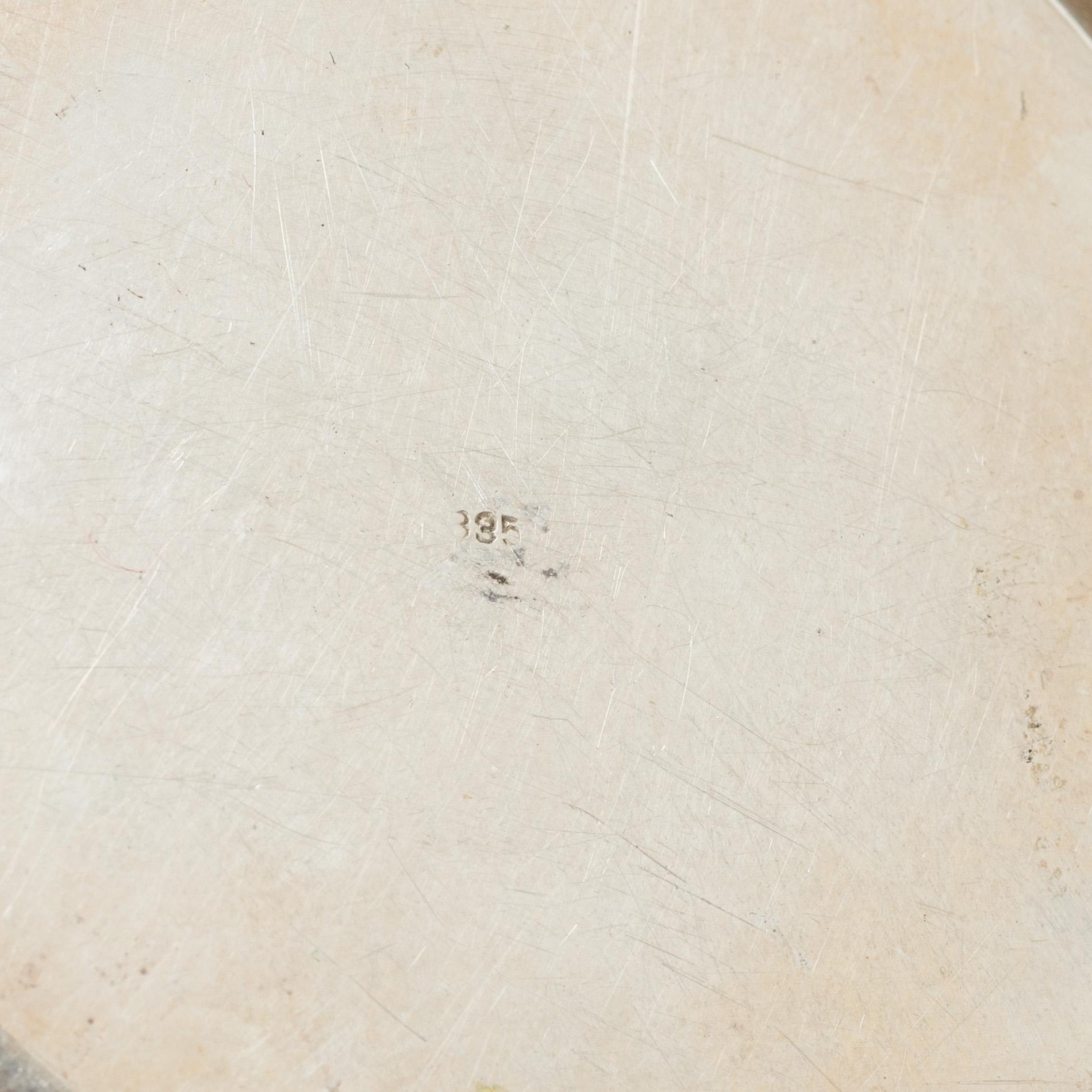 Coasters, silver 835, 20th century (13 pcs).