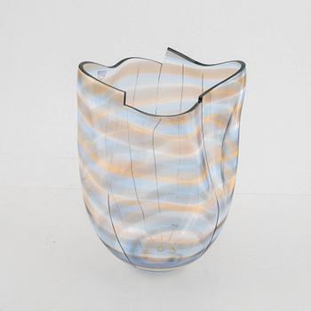 Gunnar Cyrén, vas, glas, Orrefors 1985.