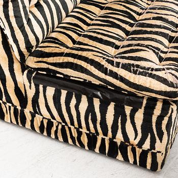 A sofa in 5 modules,  1970s.