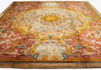 A french Savonnerie carpet, c. 630 x 460 cm.
