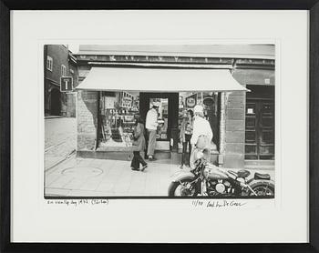 Carl Johan De Geer, photo, signed 11/30.