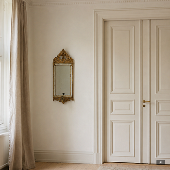 Mirror wall sconce, Rococo, 1770s.