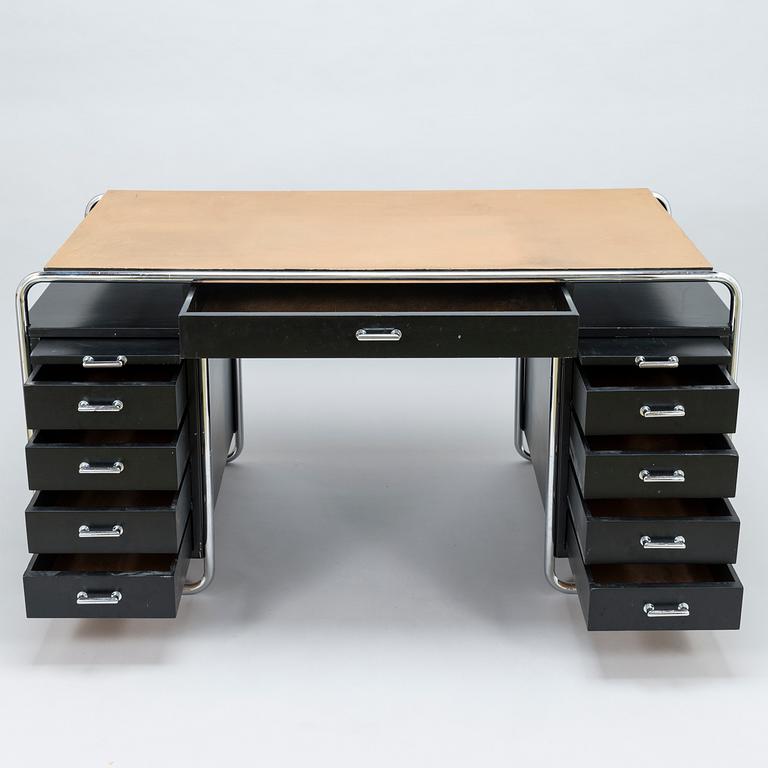 PAULI BLOMSTEDT, a mid 20th century writing desk for Merivaara.