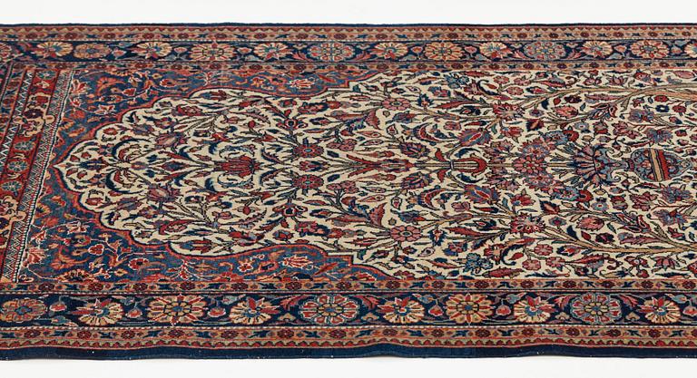 A RUG, semi-antique Keshan so called Dabir, ca 152 x 104 cm.