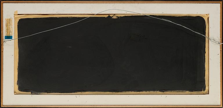 Veikko Takala, öljy levylle, signeerattu ja päivätty-72.