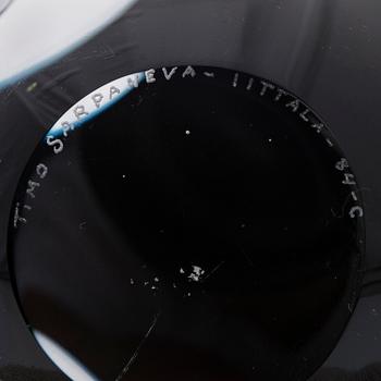TIMO SARPANEVA, a 'Claritas' glass sculpture, signed Timo Sarpaneva, Iittala -84-C.
